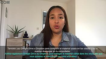 Carolina Buitrago Awaits Explosive Cumshot Facial