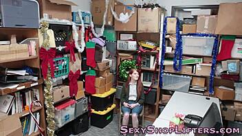 Teen Thief Sucks Burglar Cock For Cum Facial HD