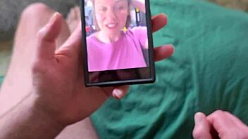 facetime mishap with milf pal sparks wild hairy horny chat