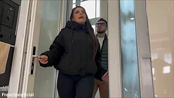 real estate slut bends for sneaky anal pounding session
