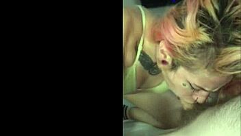 Hunter Bradley's Monster Cock Deepthroated by Spanish E-Girl Lilyan Red in Bedroom