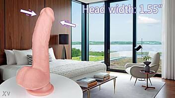 fukena archer realistic silicone dildo dual density