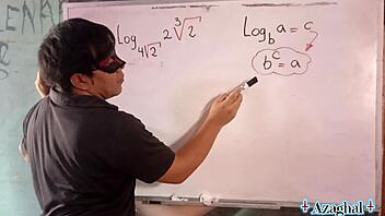 Asian teacher student algebra roleplay ends in hot accidental creampie 😏📐