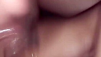 latina neighbor sucks homemade thick cock after netflix close-up cum