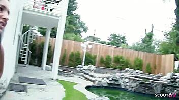 nympho teen seduces virgin guy for rough anal creampie riding