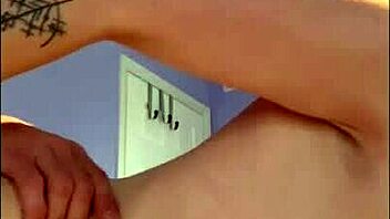 strong guy pumps cum deep in petite tight pussy