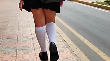 ella tempted me with kisses but gave up her ass after class like a slut