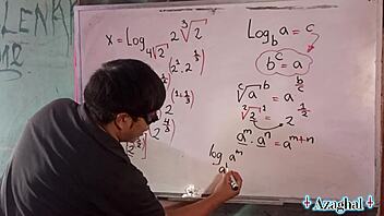 Asian teacher student algebra roleplay ends in hot accidental creampie 😏📐