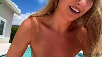 lily phillips fucked hard in jmac's backyard