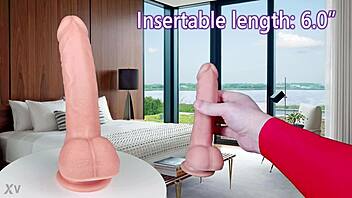 fukena archer realistic silicone dildo dual density