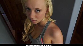 sexy blonde teen fucks pov simultaneous orgasm