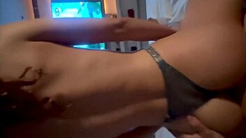 brazilian latina shares room with stud for wild squirting sex