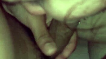 latina neighbor sucks homemade thick cock after netflix close-up cum