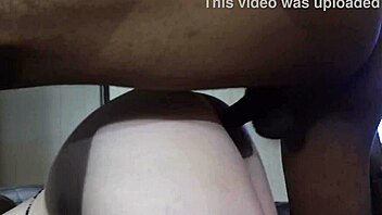 hot redhead craves rough black monster cock stretching her hairy pussy