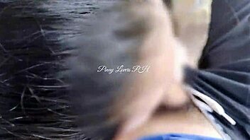 horny curvy neighbor cheats with creampie doggystyle fuck in forest