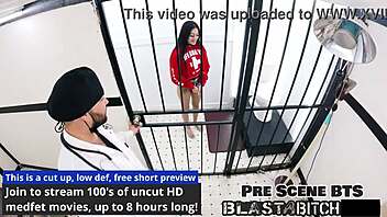 blaise celeste blows two guys before cum blast in nurse pov