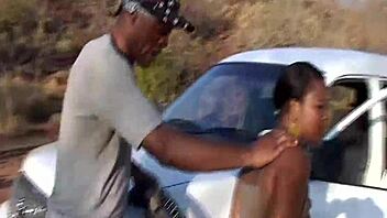 safari adventure with chubby african beauty 18+