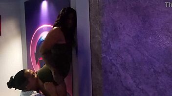 Colombian lesbians lick asses and pussies in homemade fun