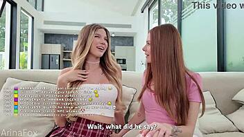 Girls, first kiss turning you on or what—dripping yet?