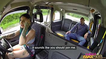 my ass pounded hard by australian big dick in fake taxi