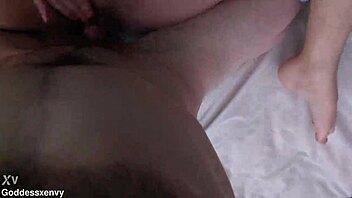 dream girlfriend wakes with passionate blowjob and creampie