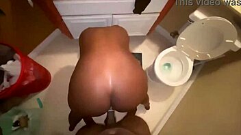 i'm bent over moaning as bbc pounds me doggystyle screaming