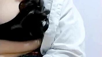 Hot amateurs masturbate orgasm in uniform voyeur style 🔥😈
