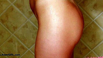 Aspiring Model Teen Showers Casting Interview