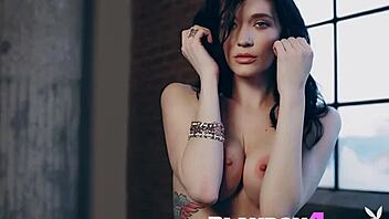 Beautiful Big Tits Milf Morgan Hovanek Teases in Sexy Lingerie Perfect Body