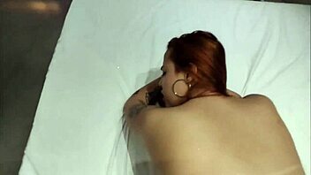 brazilian redhead big tits slut moans screams fucking best friend