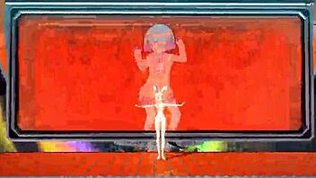 Kagamine Rin Full Nude Alien Bunny Costume Mod