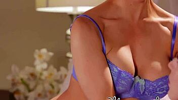 sarah vandella straps on for hot milf pounding session
