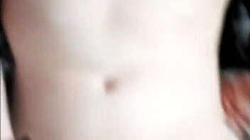 cumshot all over my black stockings after hard missionary fuck