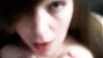 cumshot all over my black stockings after hard missionary fuck