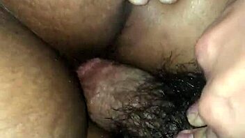 Tight ebony virgin anus stretched by big black cock