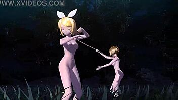 Kagamine Rin Meiko Haku nude mod