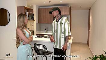 pizza guy, pound my wet blonde pussy now - ambar prada