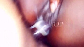 a teen schoolgirl vibes her soaking pussy with a toy while riding big cock hard