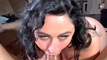 Josie Jaxxon Intense POV Blowjob Flight!