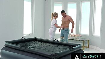 SEXY NURU BABE Relieves STRESS Hot!
