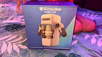Amovibe gamecup babe's sex toy surprise leads to novella night's wild climax
