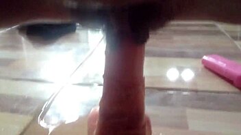 Shaved tight pussy creampie fucked hard homemade orgasm blast
