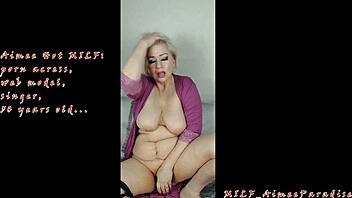 russian milf aimeeparadise squirts huge pussy lips solo