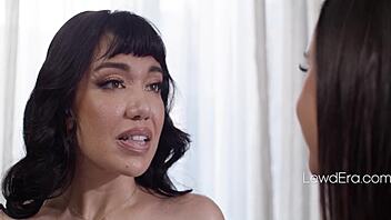 Super Stacked Stepmom and Girl Bond Over Shared Desires