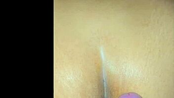 Brazilian couple hides DOGGYSTYLE CREAMPIE in parents' kitchen