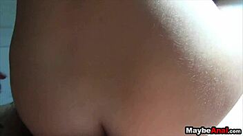 Filming girlfriend's first public anal experience with sarah vixen