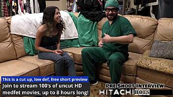 aria nicole hitachi orgasms in doctor's play session tampa