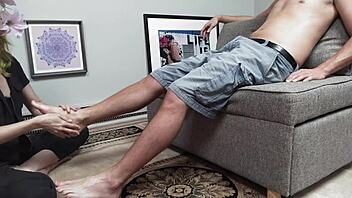 wanna feel my feet relax you into foreplay massage heaven?