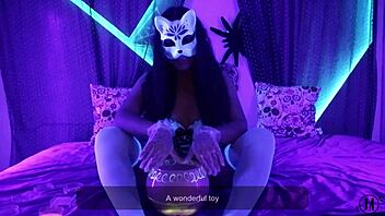 Agatha Dolly Unboxes Witch Vibrator for Halloween Squirting