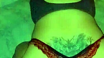 red thong shakes big ass bent over begging for thick cocks